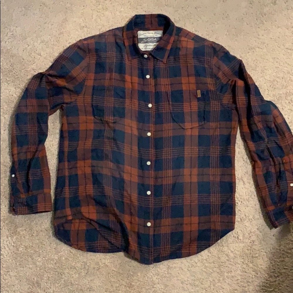 Flannel button up